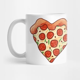 I Heart Pizza Mug
